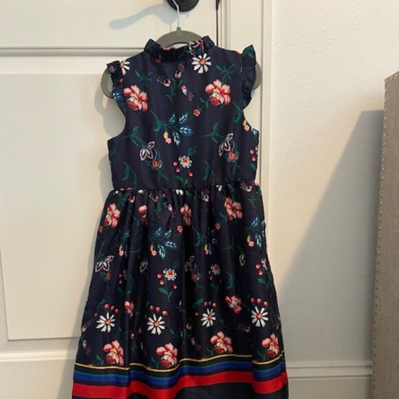 Janie and Jack Navy Dress - Picture 2 of 2